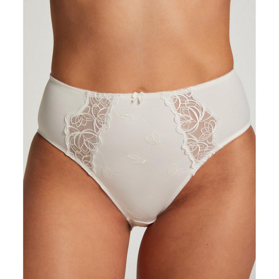 Hunkemöller Panty Taille Haute Broderie Florale  