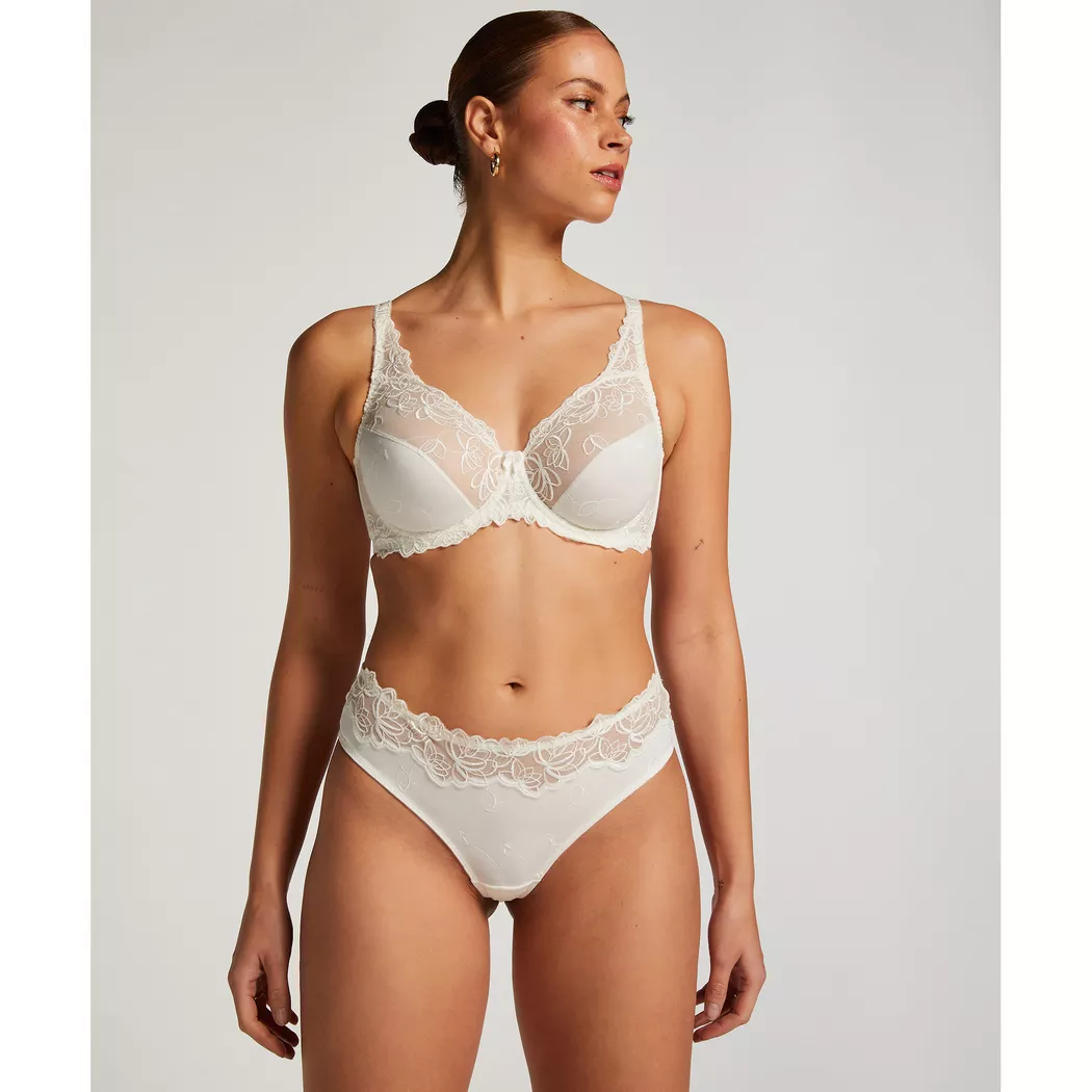 Hunkemöller - Panty, für Damen, Offwhite, Größe XL