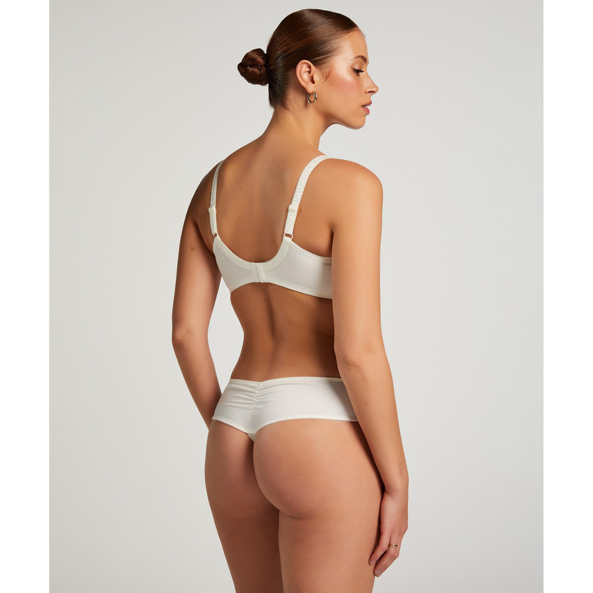 Hunkemöller Panty mit Blumenstickerei  