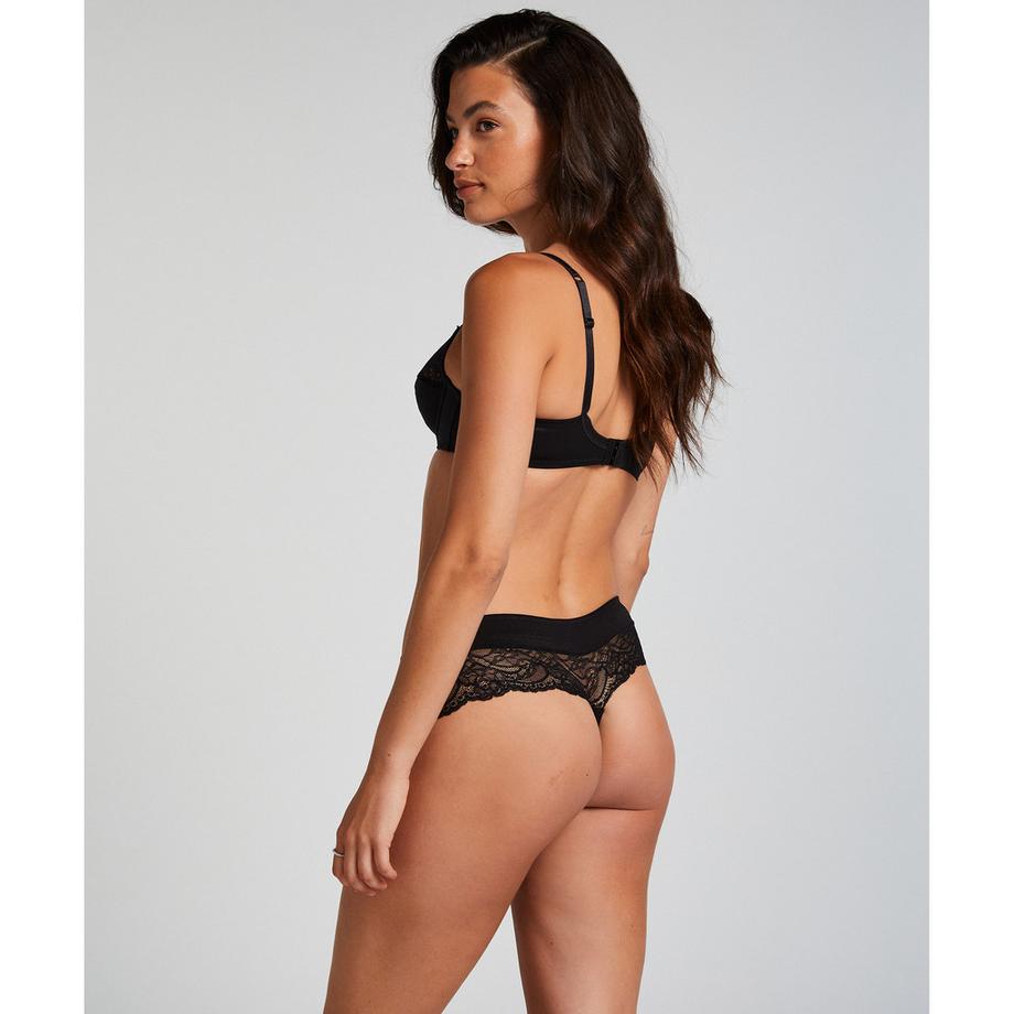 Hunkemöller Microfaser Lace Panty  