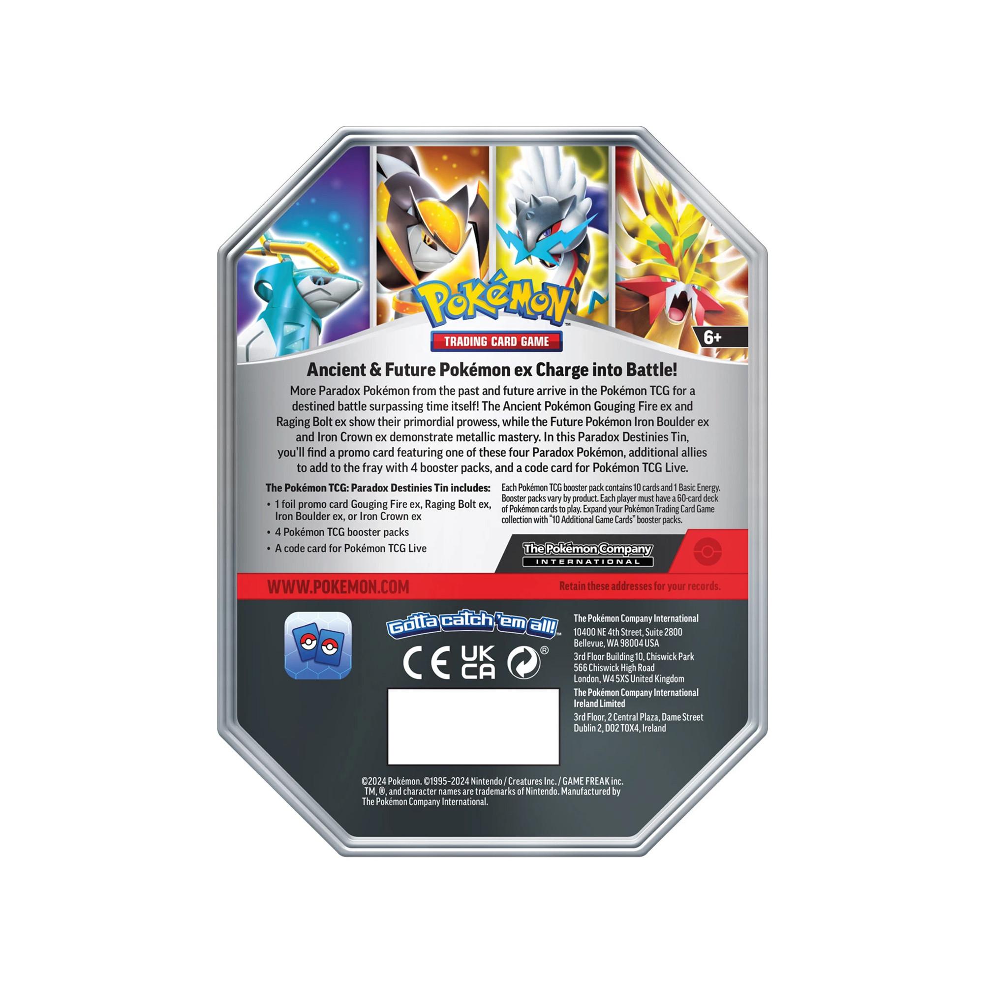 Pokémon  Pokémon Fall ex Tin, assortiment aléatoire 