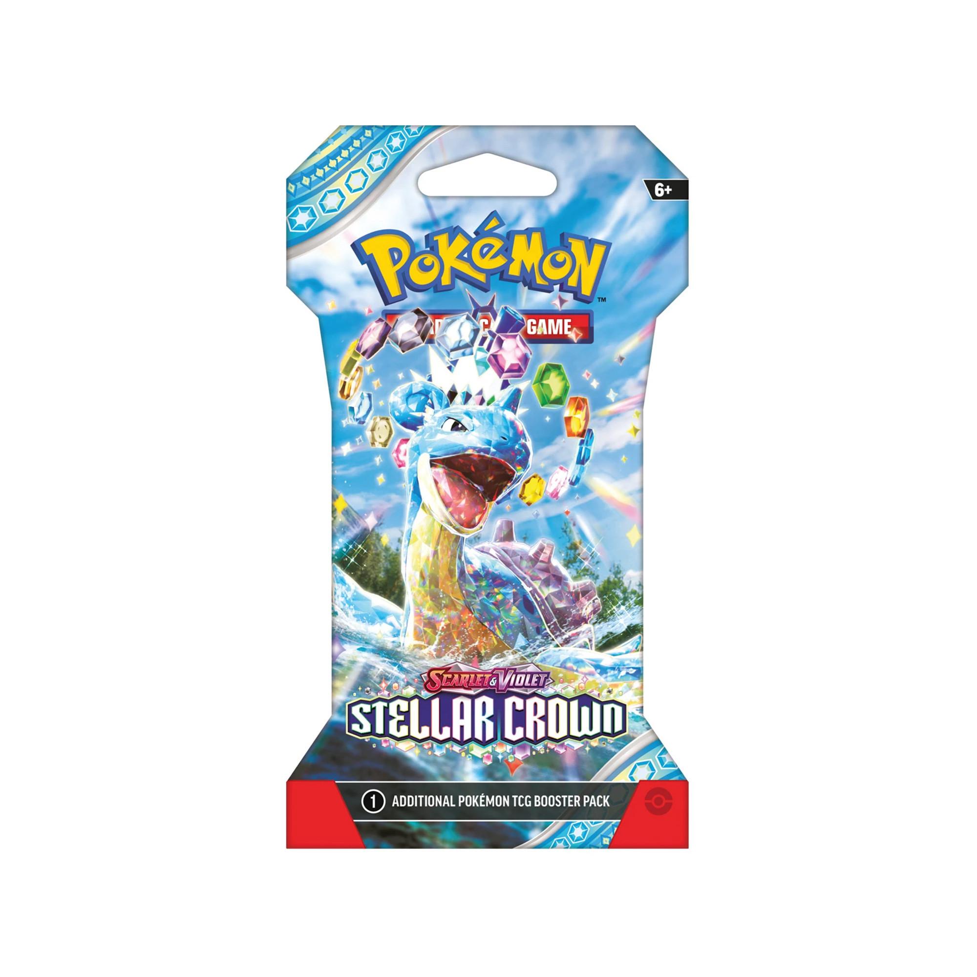 Pokémon  Scarlet & Violet – Stellar Crown Blister, assortiment aléatoire 