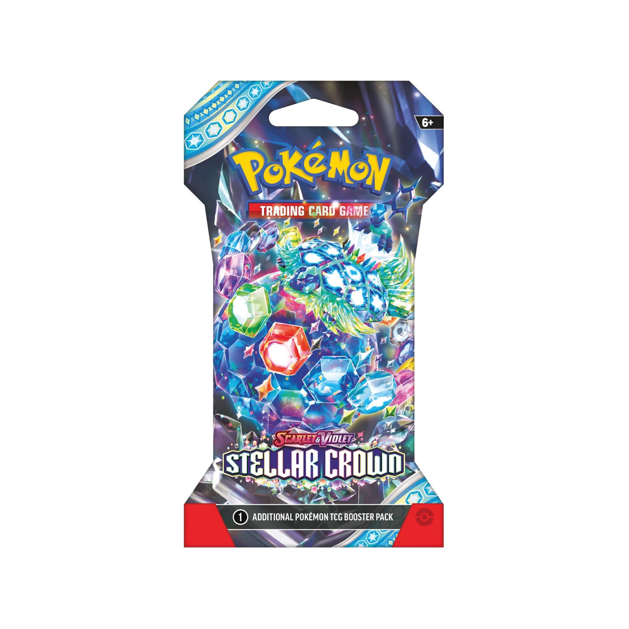 Pokémon  Scarlet & Violet – Stellar Crown Blister, modelli assortiti 