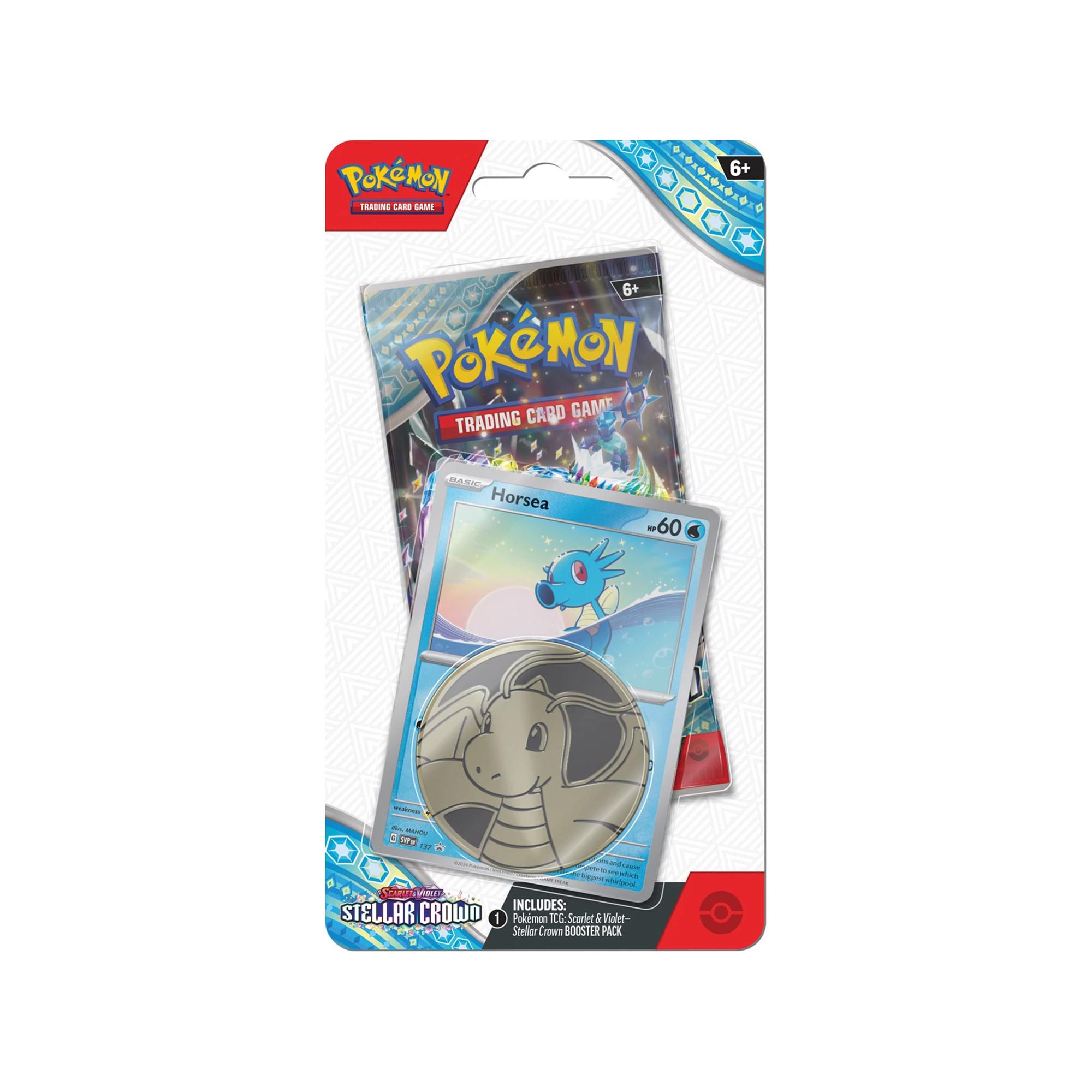 Pokémon  Scarlet & Violet – Stellar Crown Checklane Blister, assortiment aléatoire 