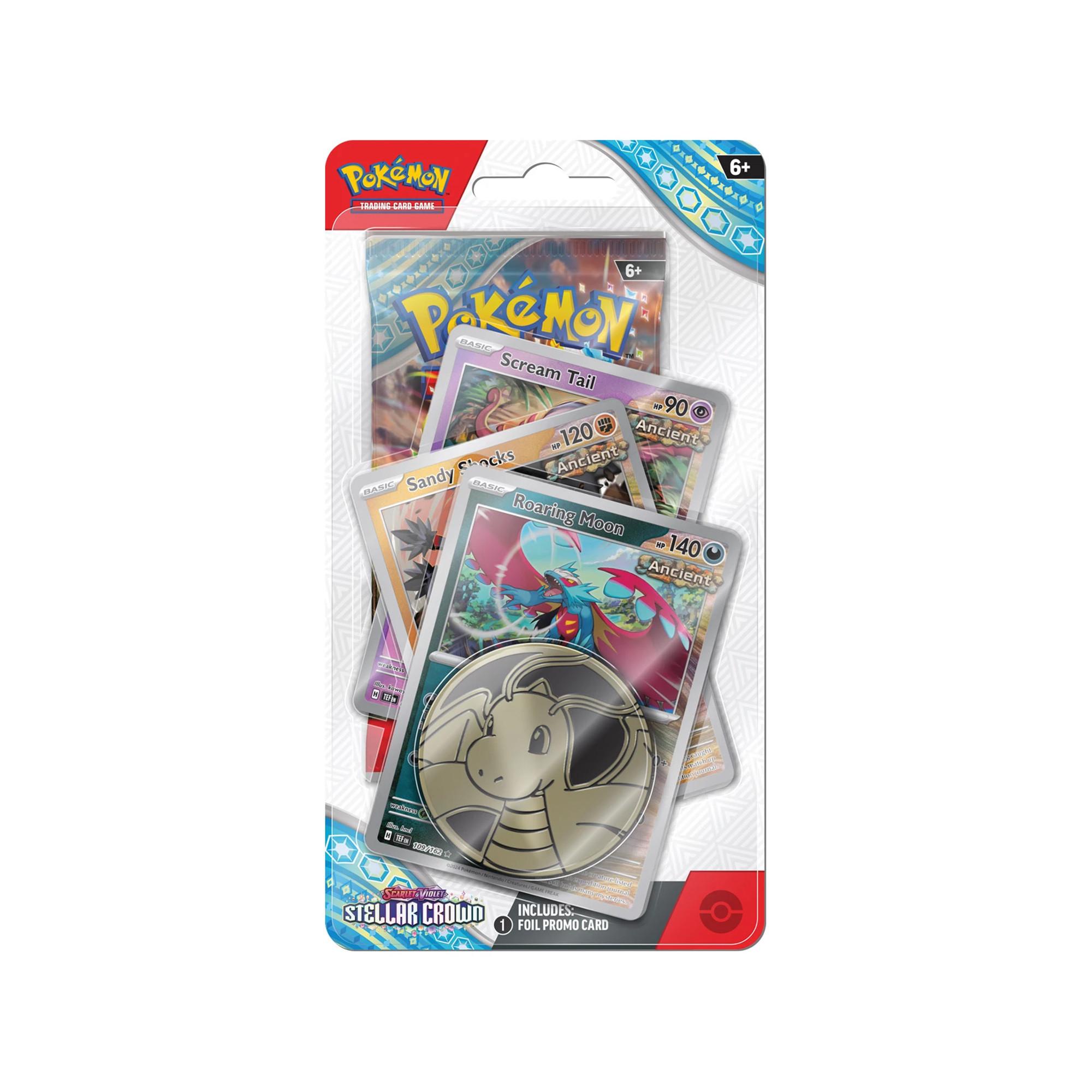 Pokémon  Scarlet & Violet – Stellar Crown Premium Checklane Blister, assortiment aléatoire 