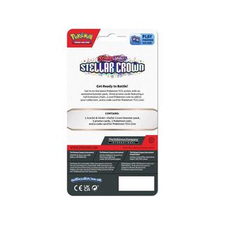 Pokémon  Scarlet & Violet – Stellar Crown Premium Checklane Blister, modelli assortiti 