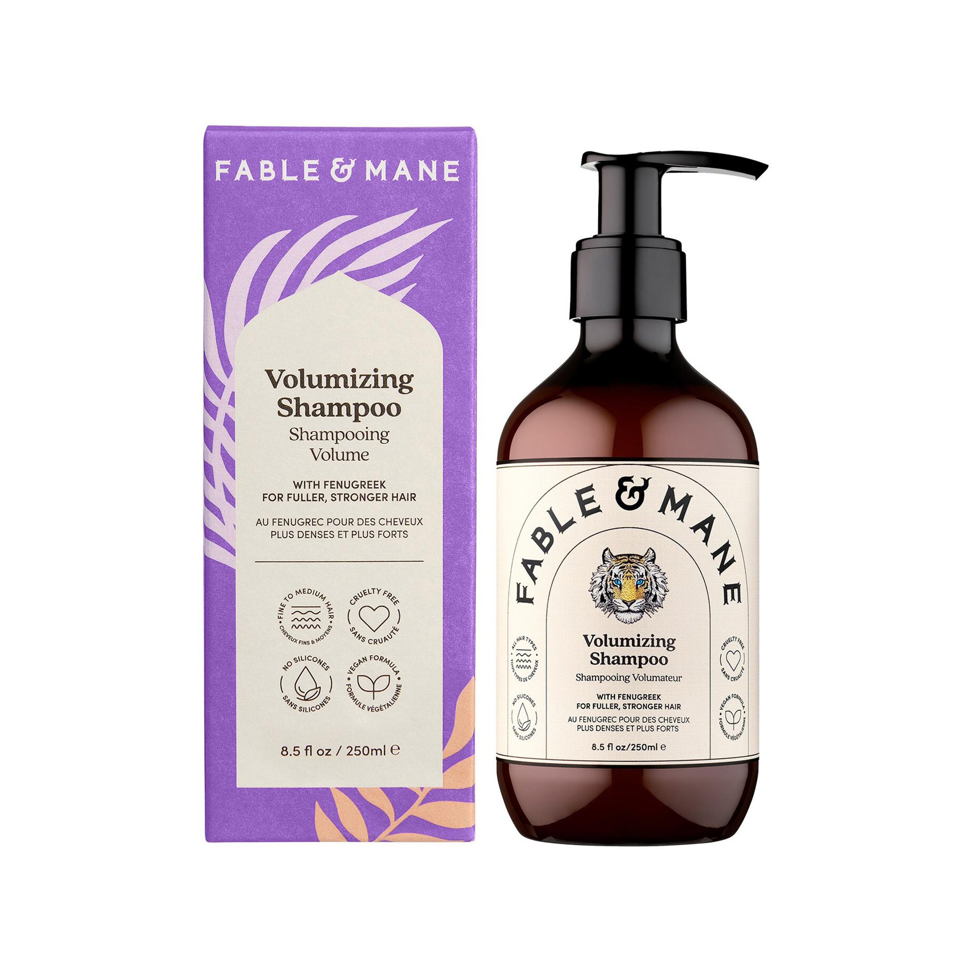 FABLE & MANE  Shampoo volumizzante - Capelli fortificati e densificati 