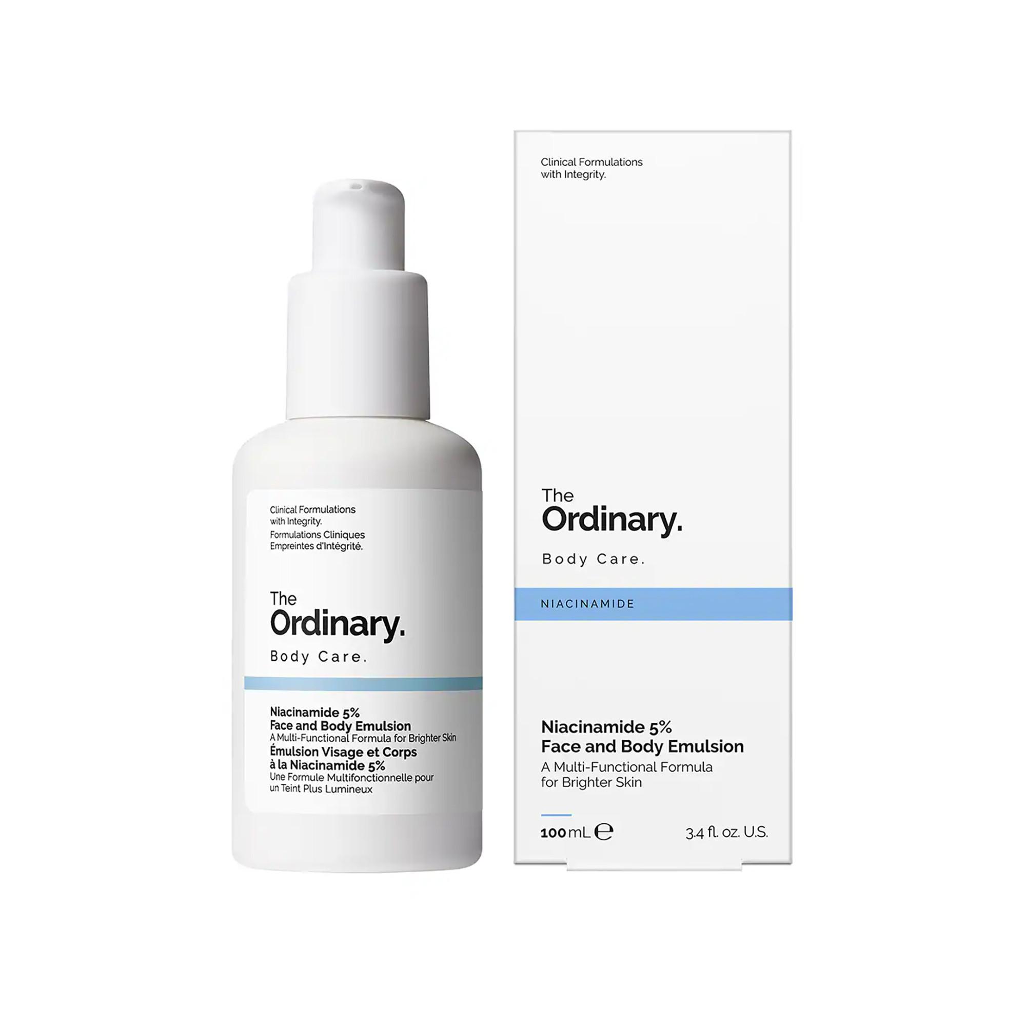 THE ORDINARY  Émulsion Visage et Corps à la Niacinamide 5% - Emulsion légère 