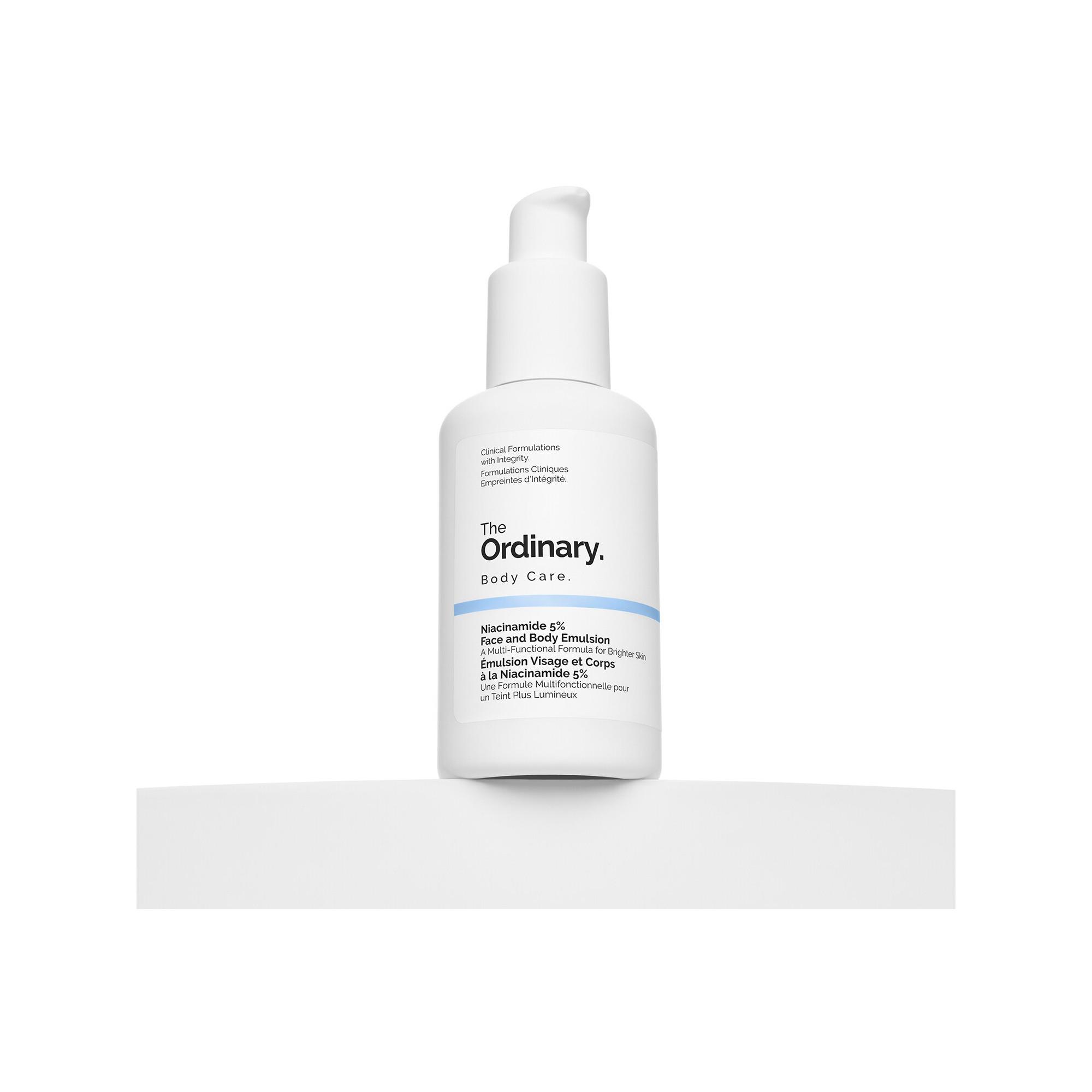 THE ORDINARY  Emulsione viso e corpo con niacinamide 5% - Emulsione leggera 