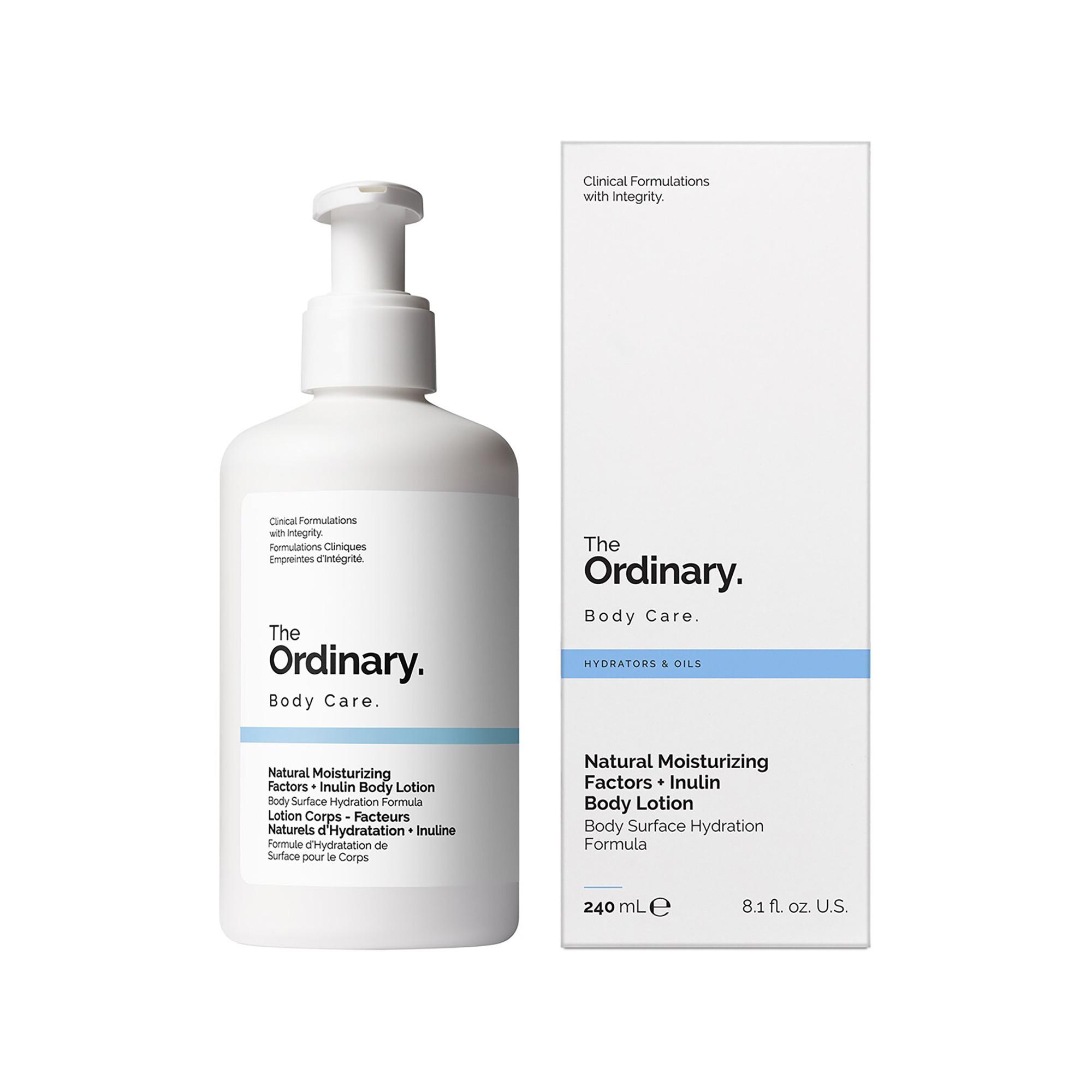 THE ORDINARY  Facteurs Naturels d'Hydratation + Inuline - Lotion Corps 