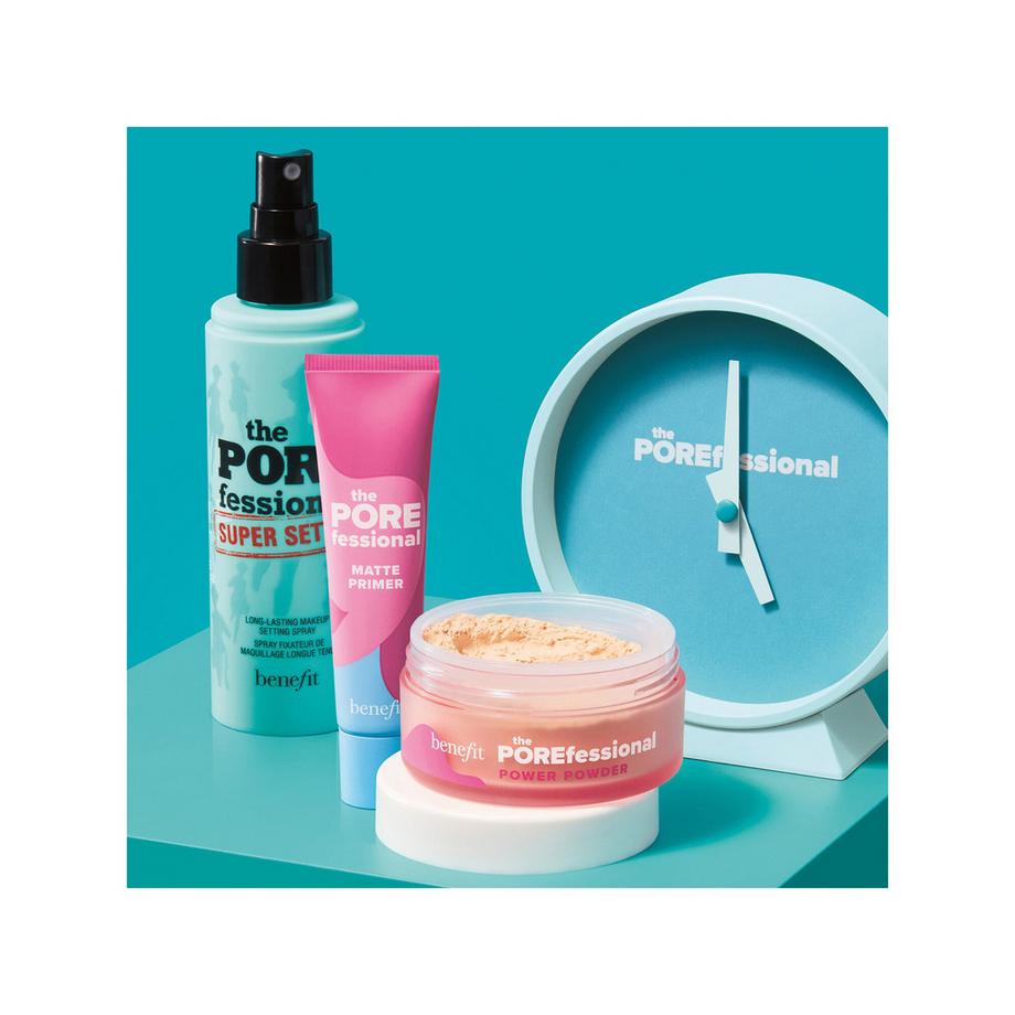 benefit  The POREfessional Power Powder - Mattierendes loses Puder zum Fixieren 