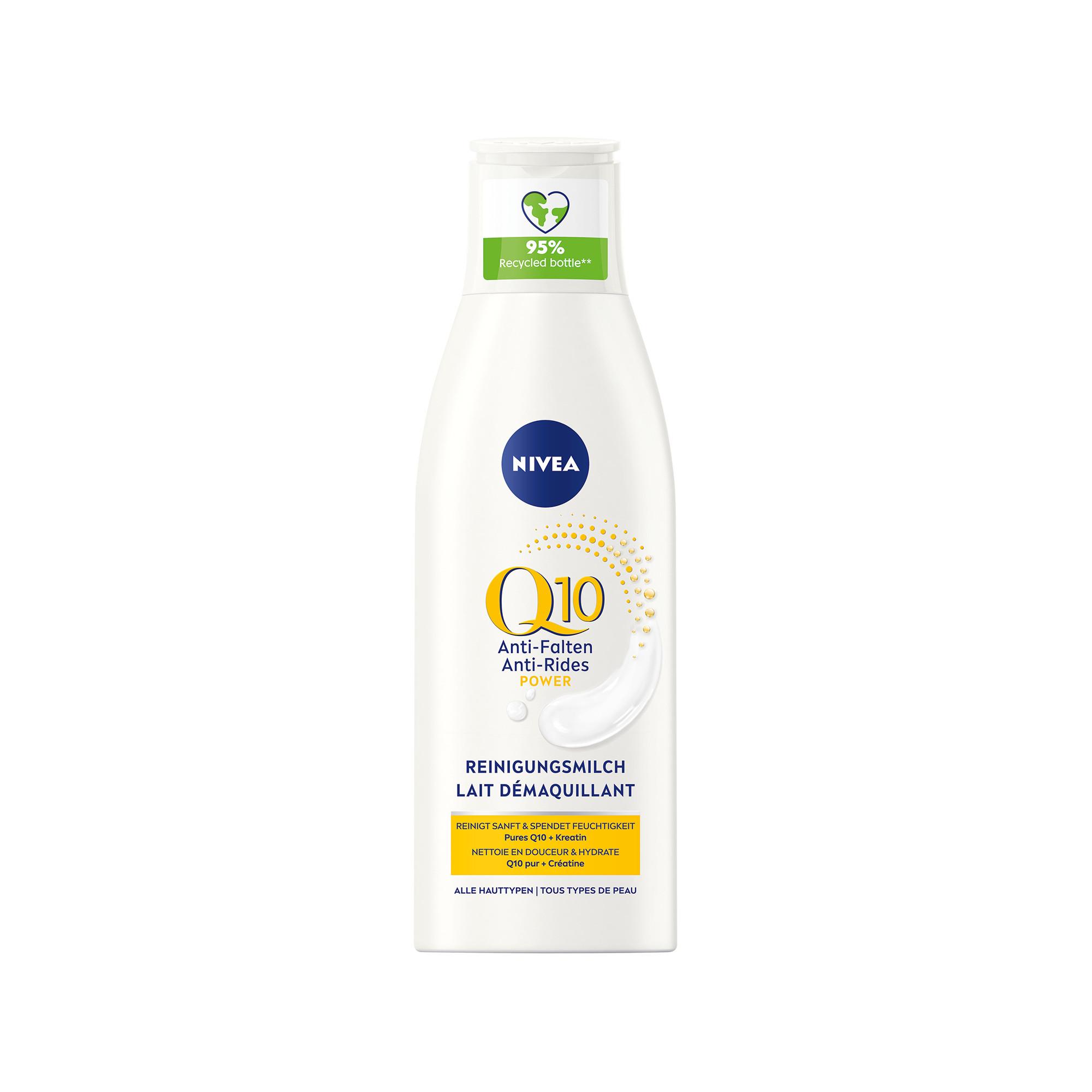 NIVEA  Face Cleansing Q10 Power Lait démaquillant anti-rides 