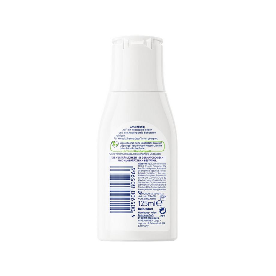 NIVEA  Face Cleansing Creamy wasserfester Augen Make-Up Entferner 