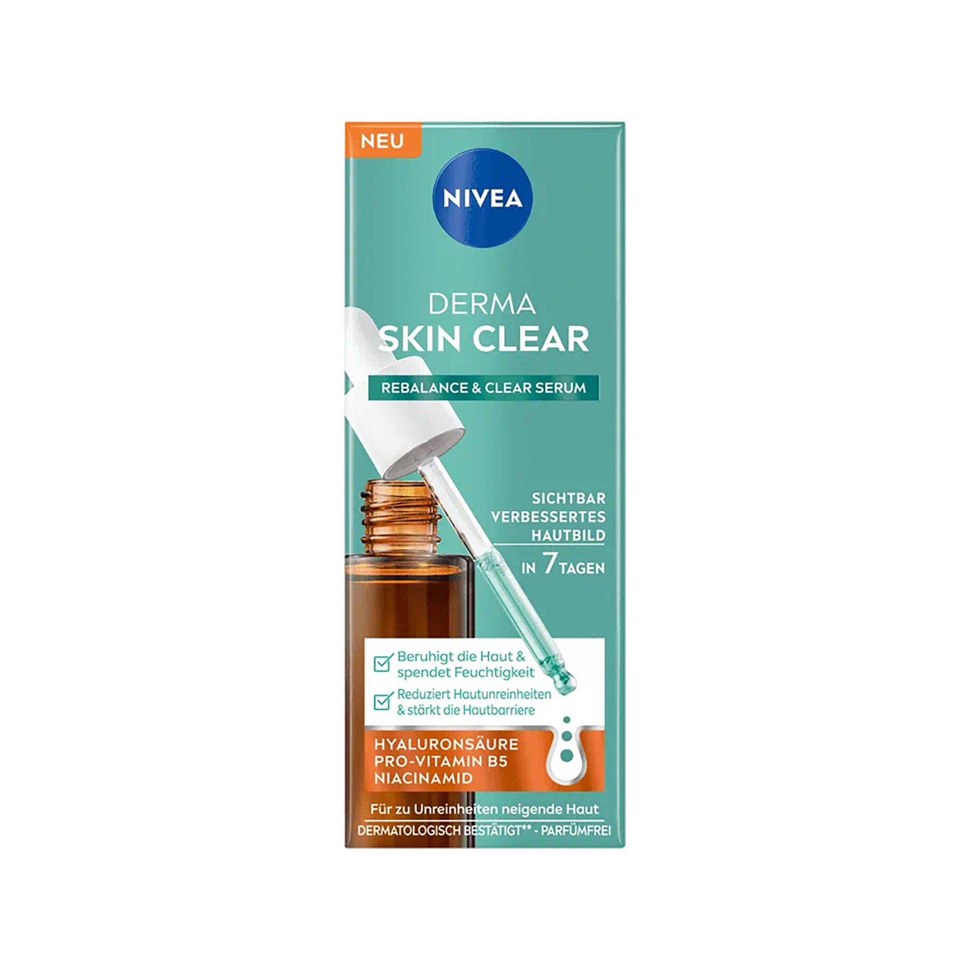 NIVEA  Derma Skin Clear Rebalance & Clear Serum 