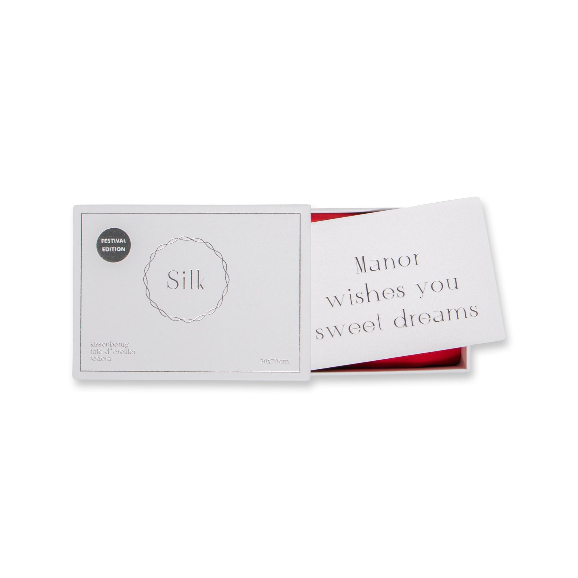 Manor Silka Seidenkissenbezug  