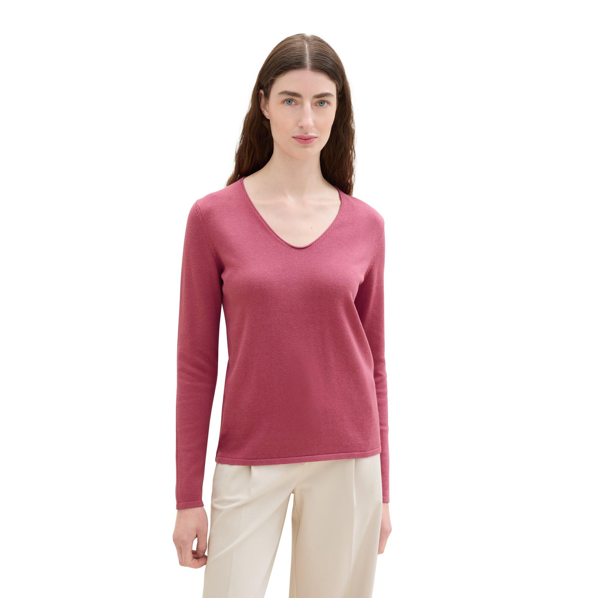 TOM TAILOR  Pullover, Classic Fit, langarm 