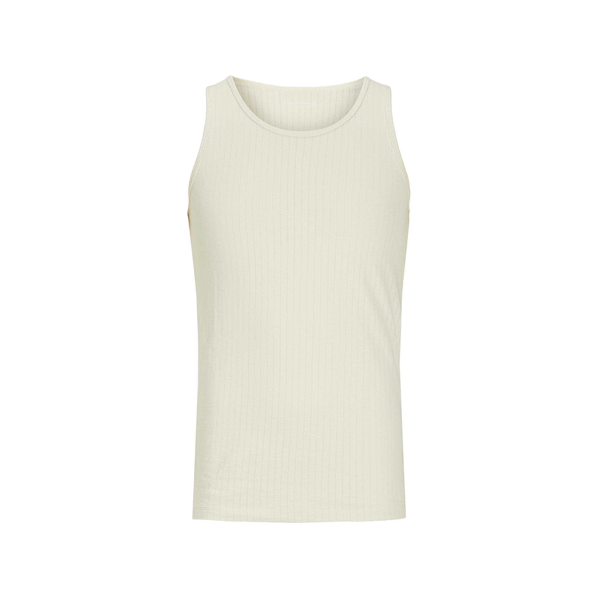 JACK & JONES JORRETIRO POINTAL RIB TANK TOP SE25 Canotta 