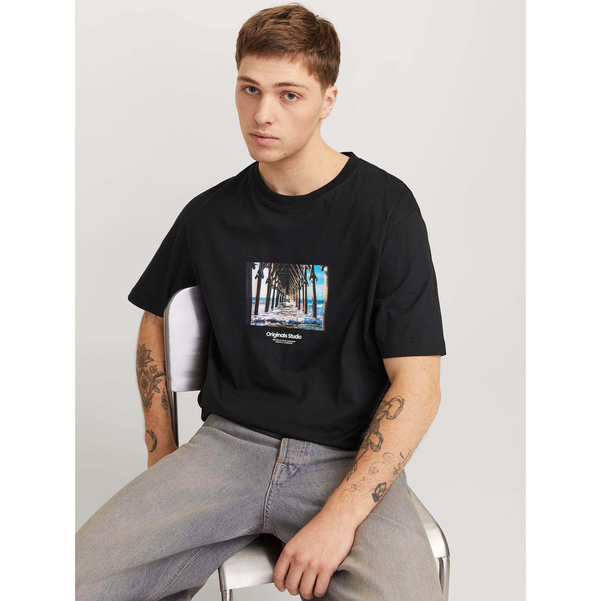 JACK & JONES JORVESTERBRO PICTURE TEE SS CREW NECK LN T-shirt 