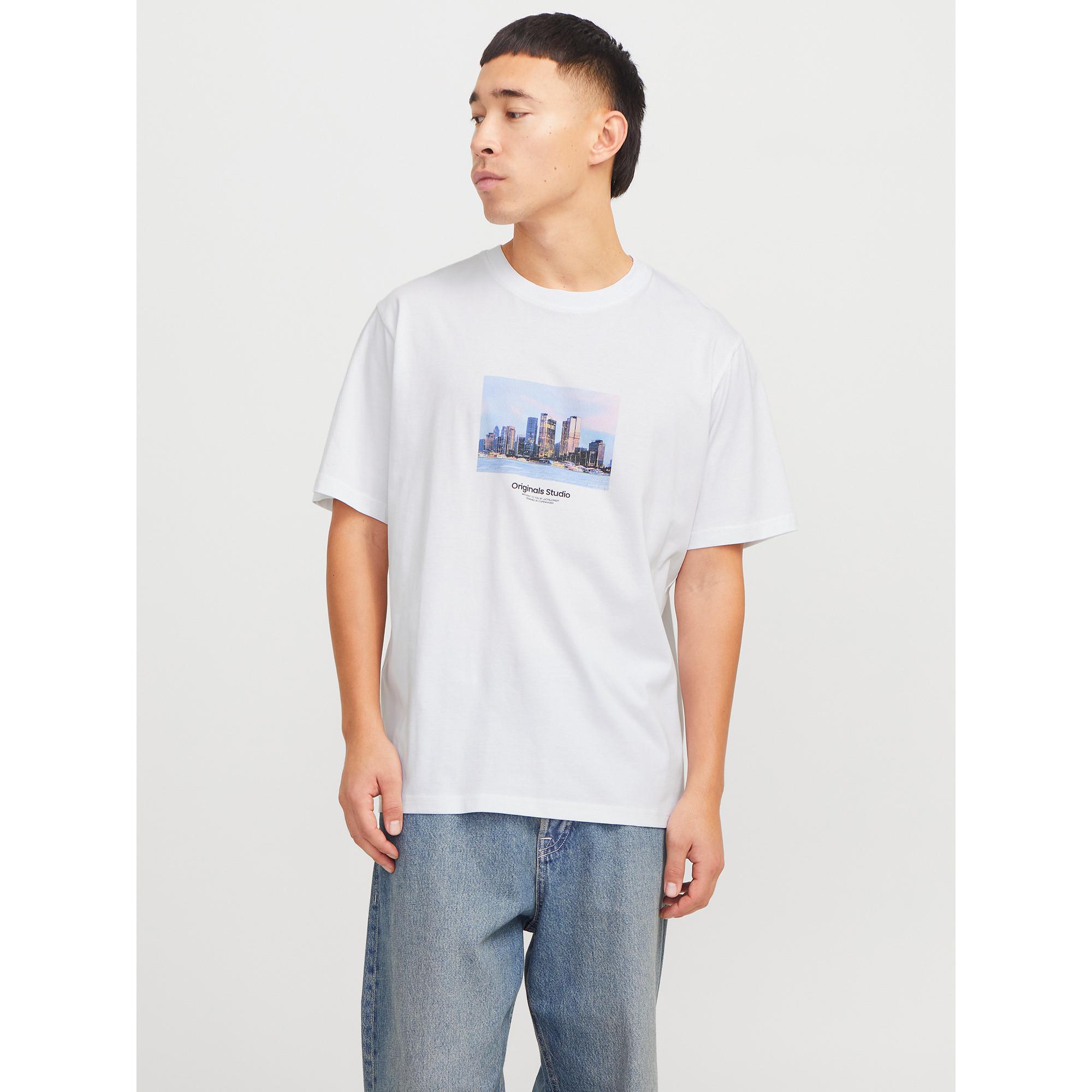 JACK & JONES JORVESTERBRO PICTURE TEE SS CREW NECK LN T-Shirt 