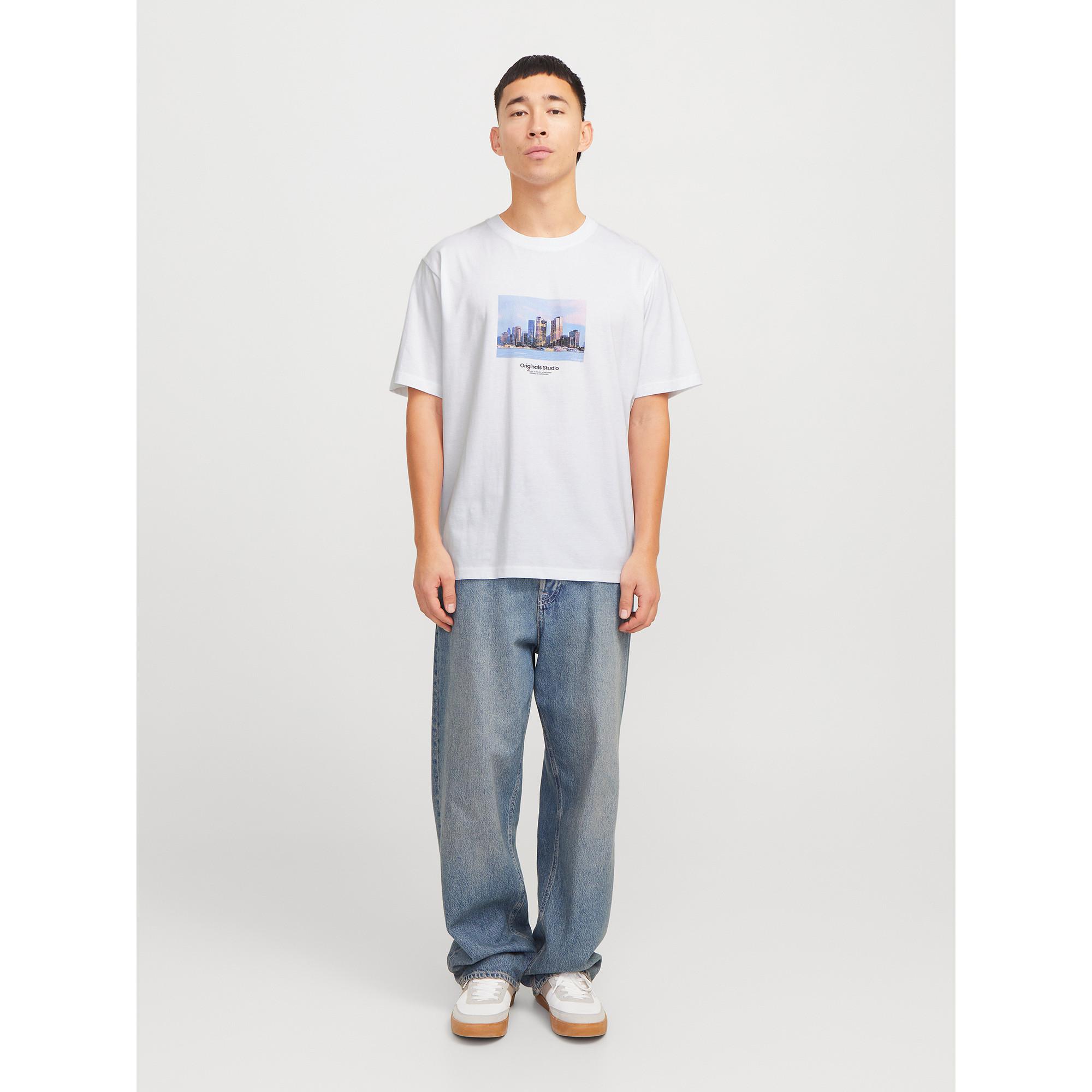 JACK & JONES JORVESTERBRO PICTURE TEE SS CREW NECK LN T-Shirt 