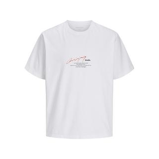 JACK & JONES JORMANCHESTER SCRIPT TEE SS CREW NECK T-shirt 