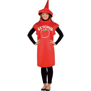 Costume da bottiglia di ketchup dim. M/L