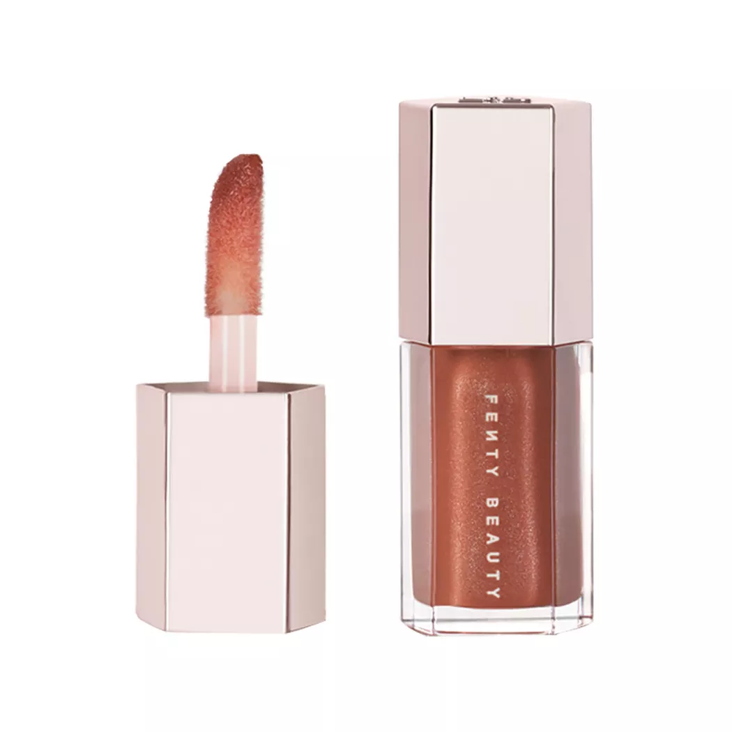 Fenty Beauty By Rihanna - Lipgloss mit Sheabutter, Mini Gloss Bomb Universal Lip Luminizer, 5.5 ml, Glow