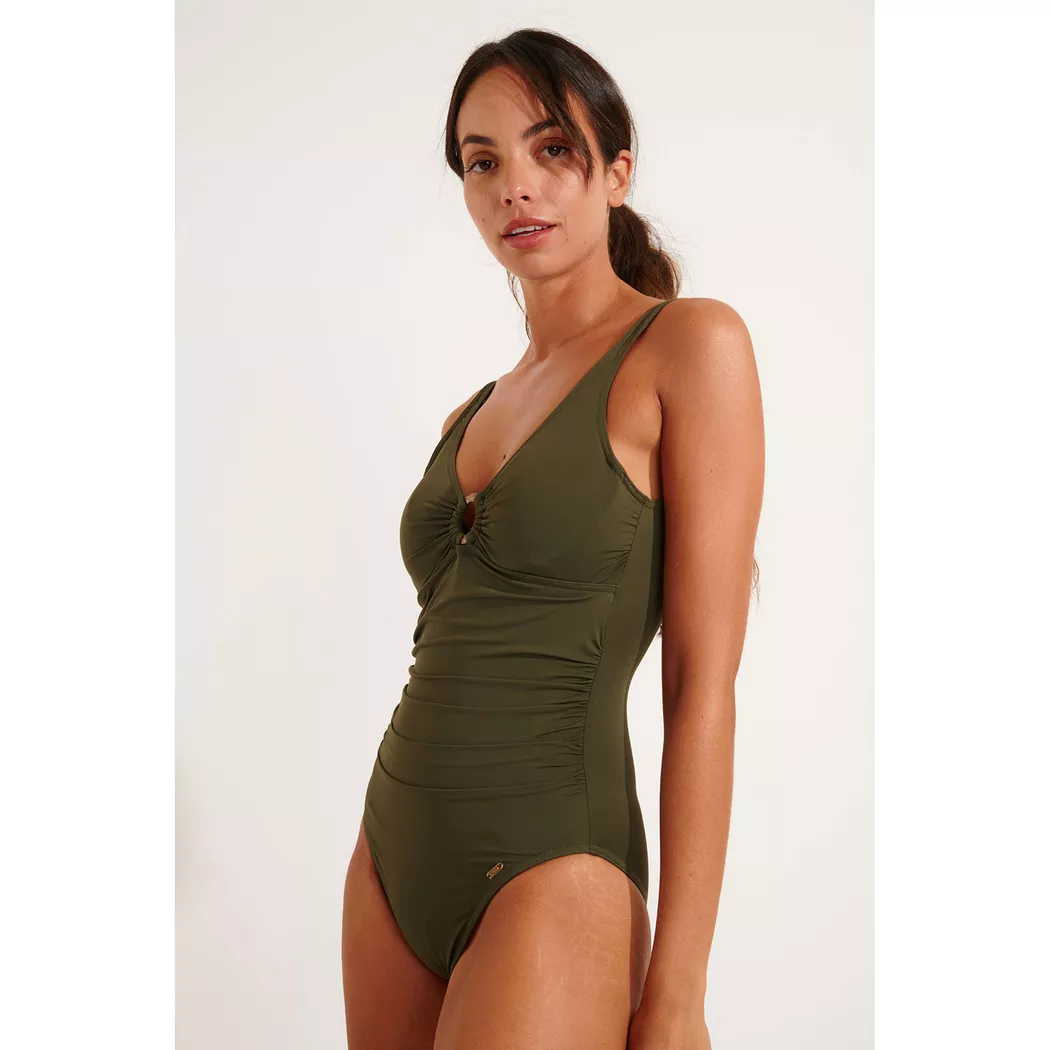 Livia Celebes Swimsuit Khaki 44