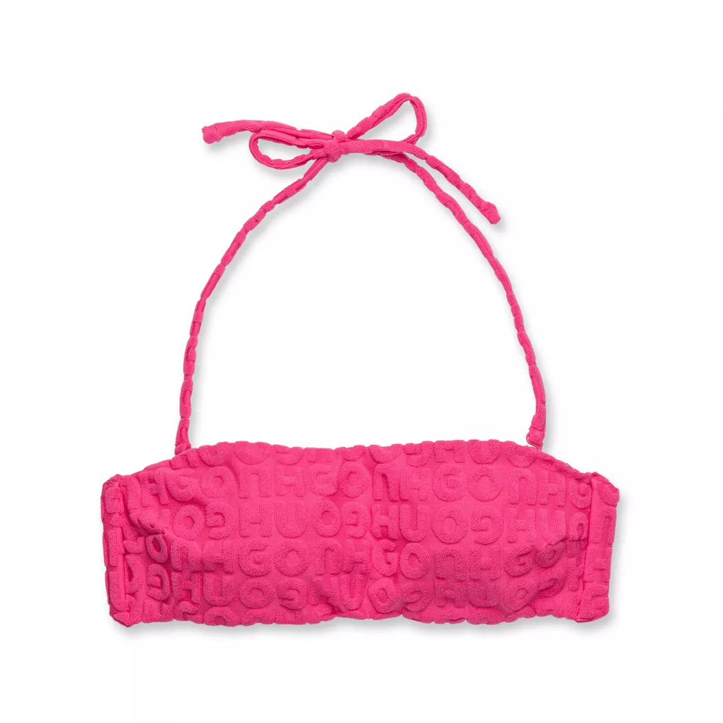 Hugo Bandeau Bikini Top Pink XL 2