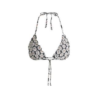 HUGO Neckholder Bikini Top mit Blumenmuster  