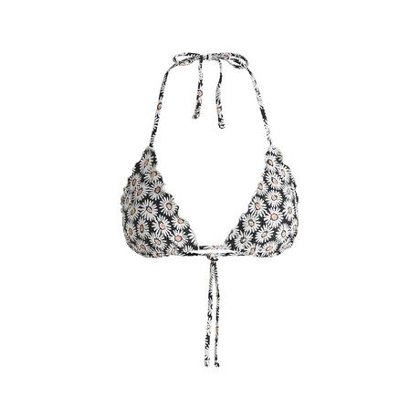 HUGO Neckholder Bikini Top mit Blumenmuster  