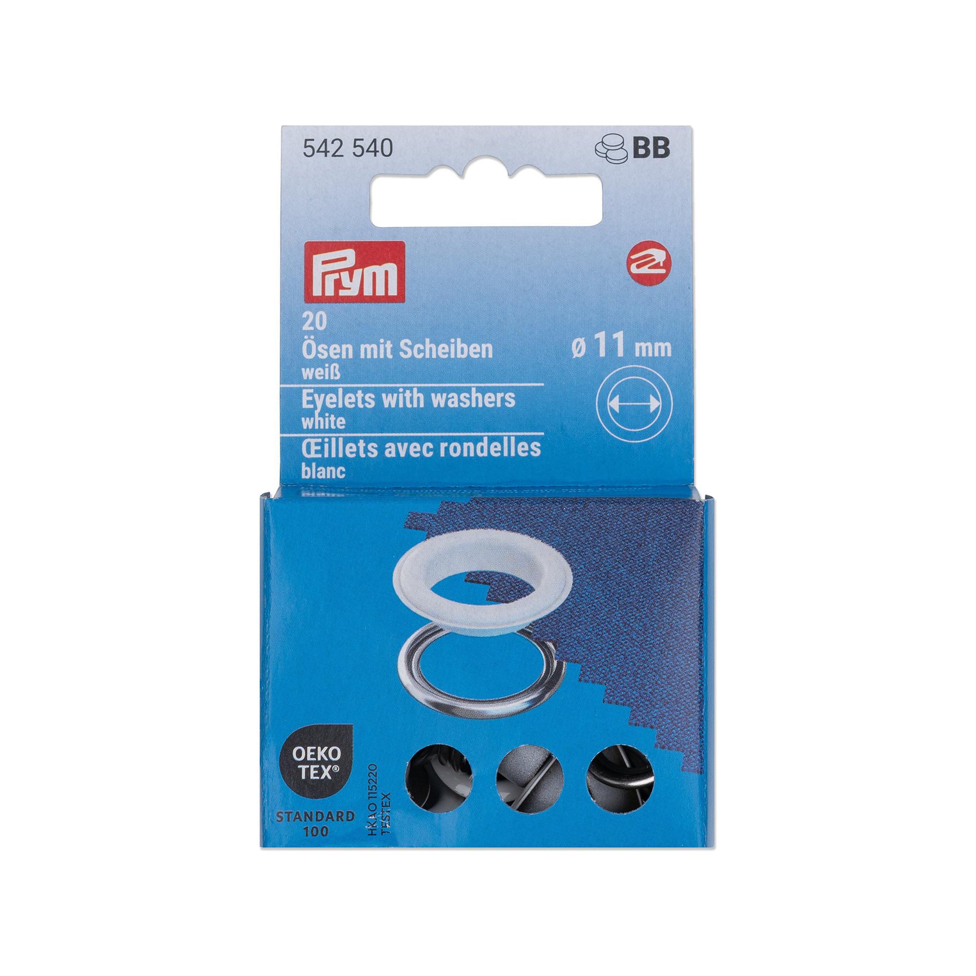 Prym Ösen mit Scheiben 