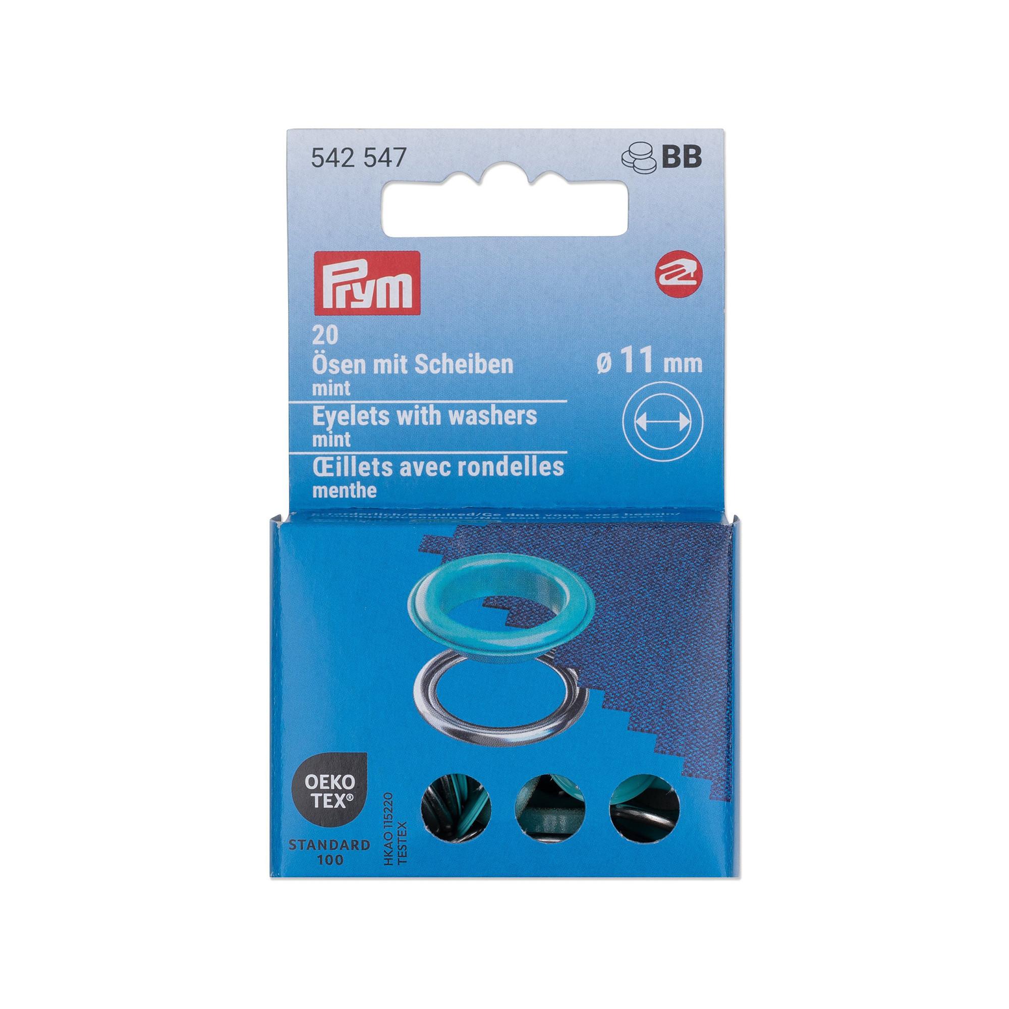 Prym Ösen mit Scheiben 