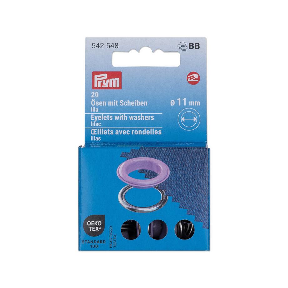 Prym Ösen mit Scheiben 