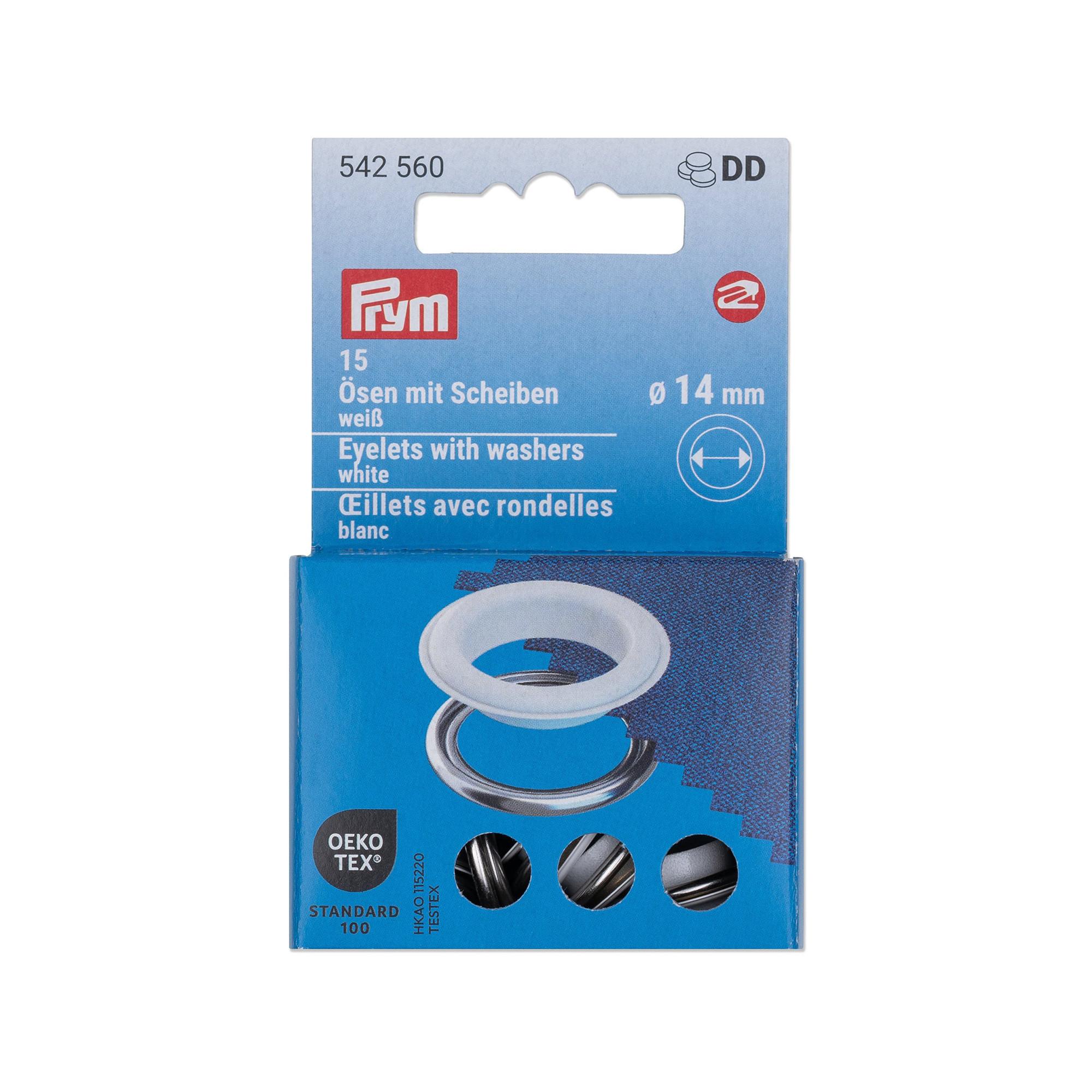 Prym Ösen mit Scheiben 