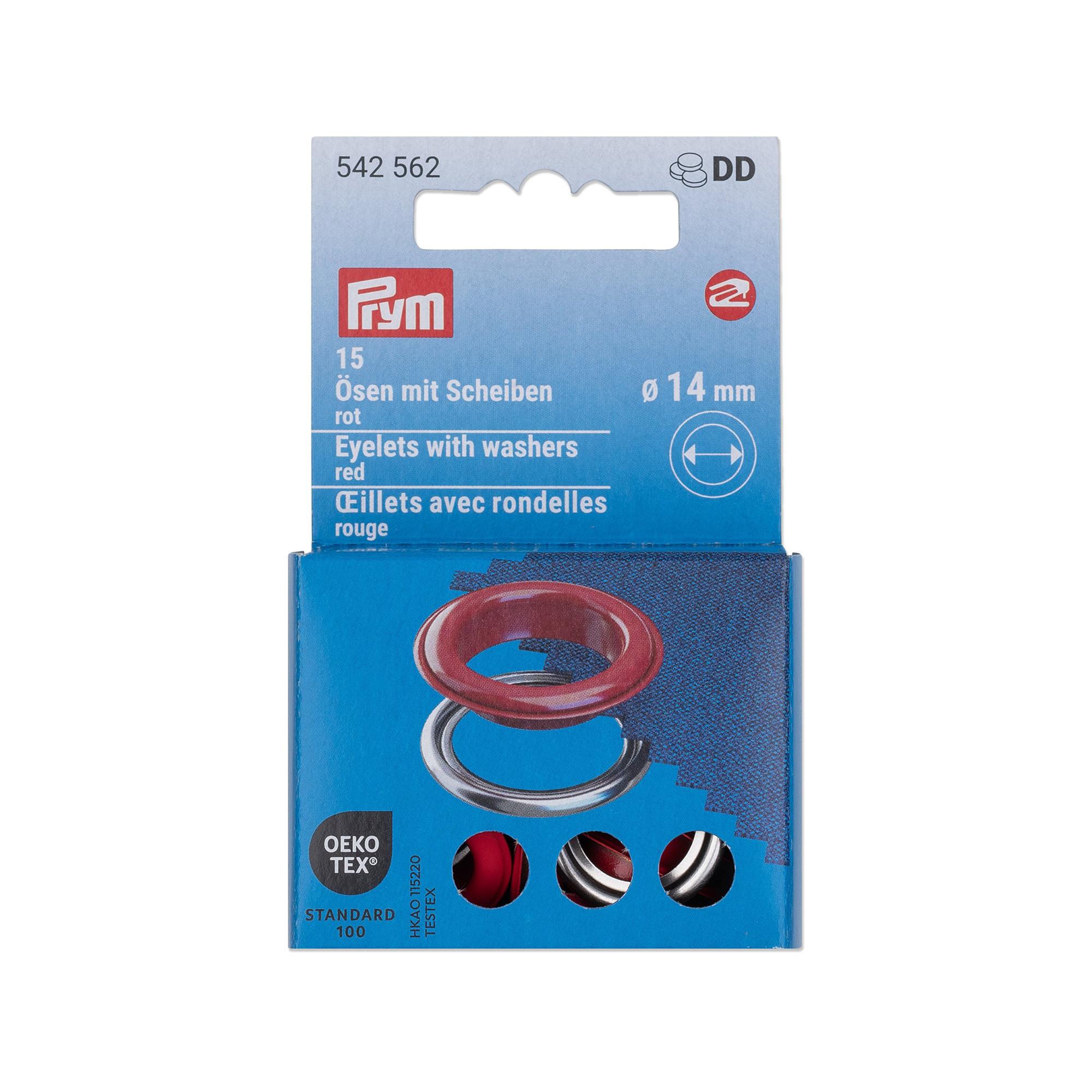 Prym Ösen mit Scheiben 