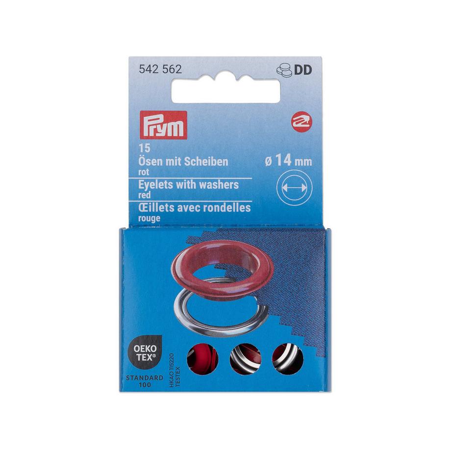 Prym Ösen mit Scheiben 