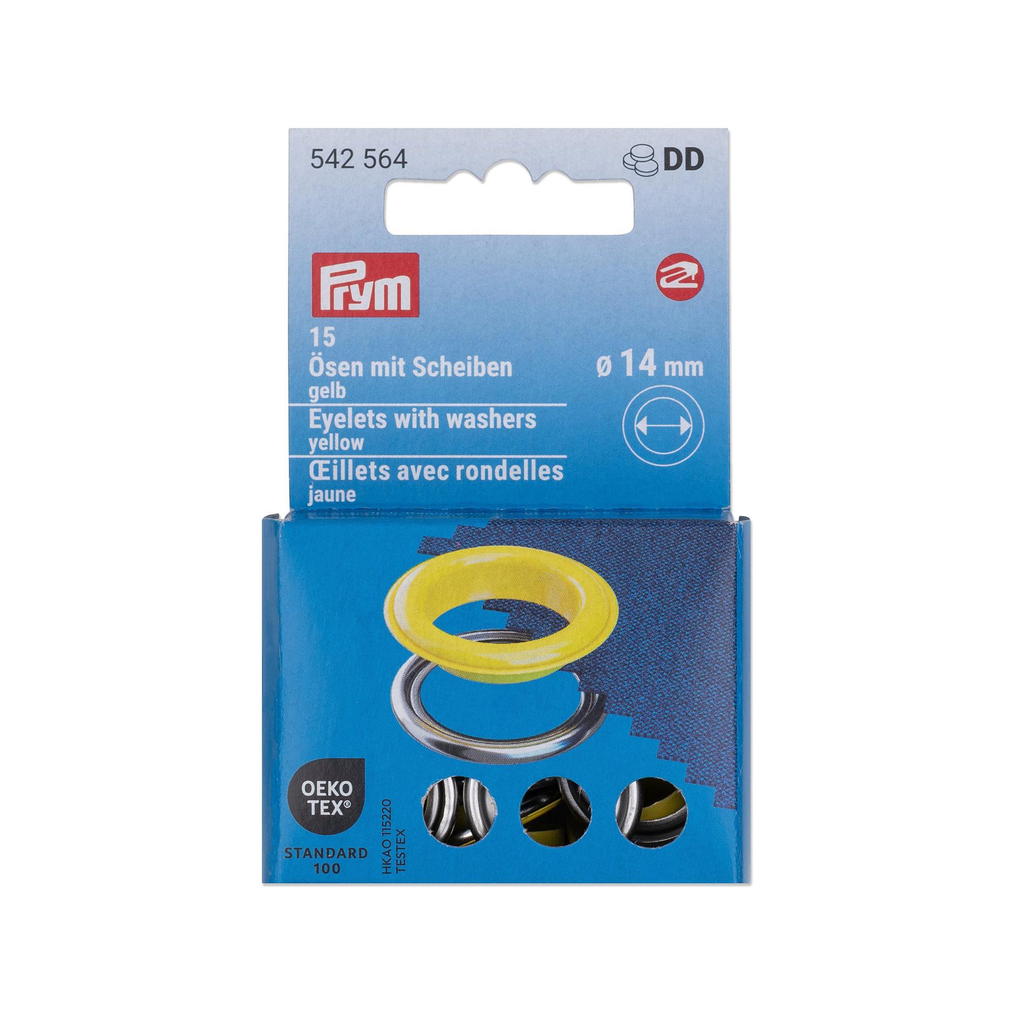 Prym Ösen mit Scheiben 