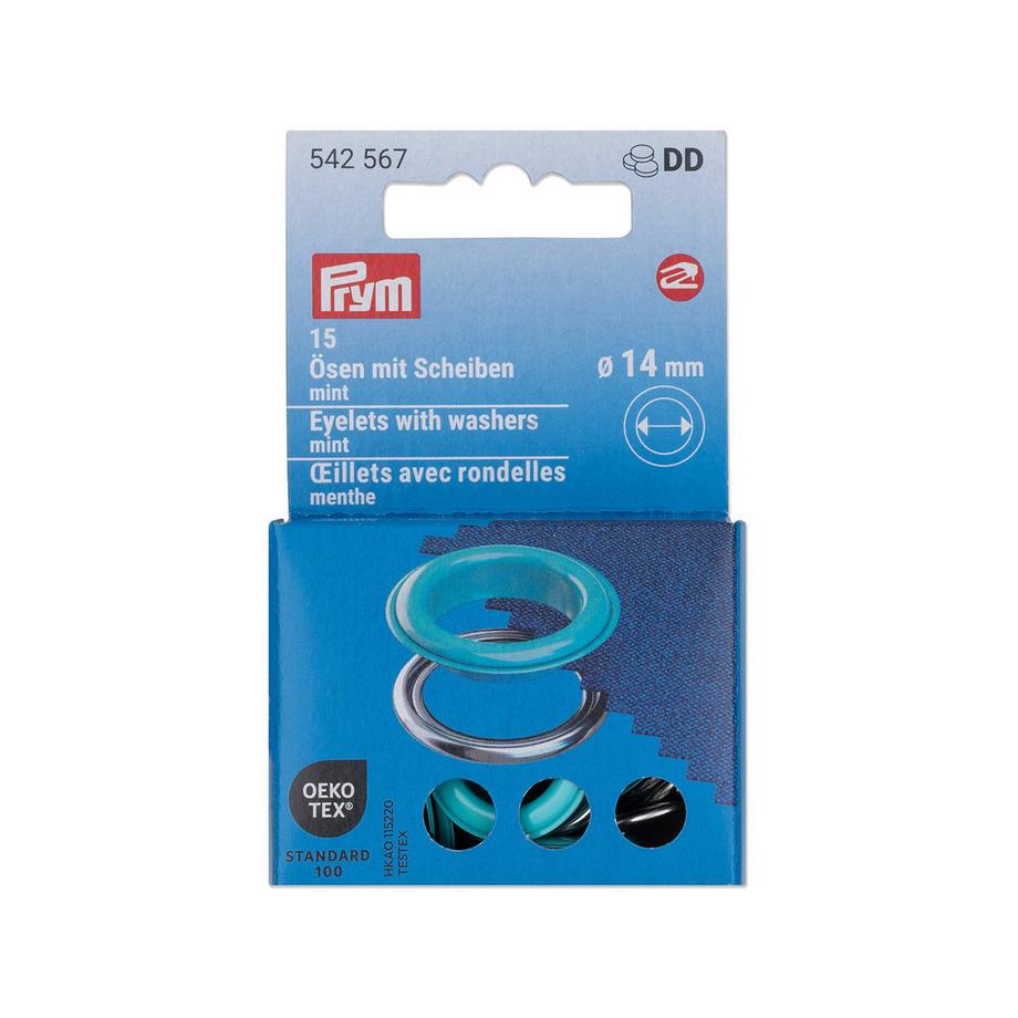 Prym Ösen mit Scheiben 