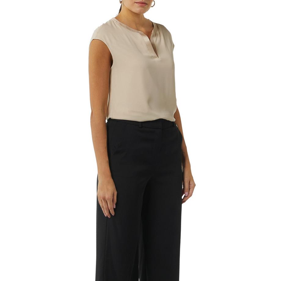 Comma T-shirt Col Rond Manches Courtes  