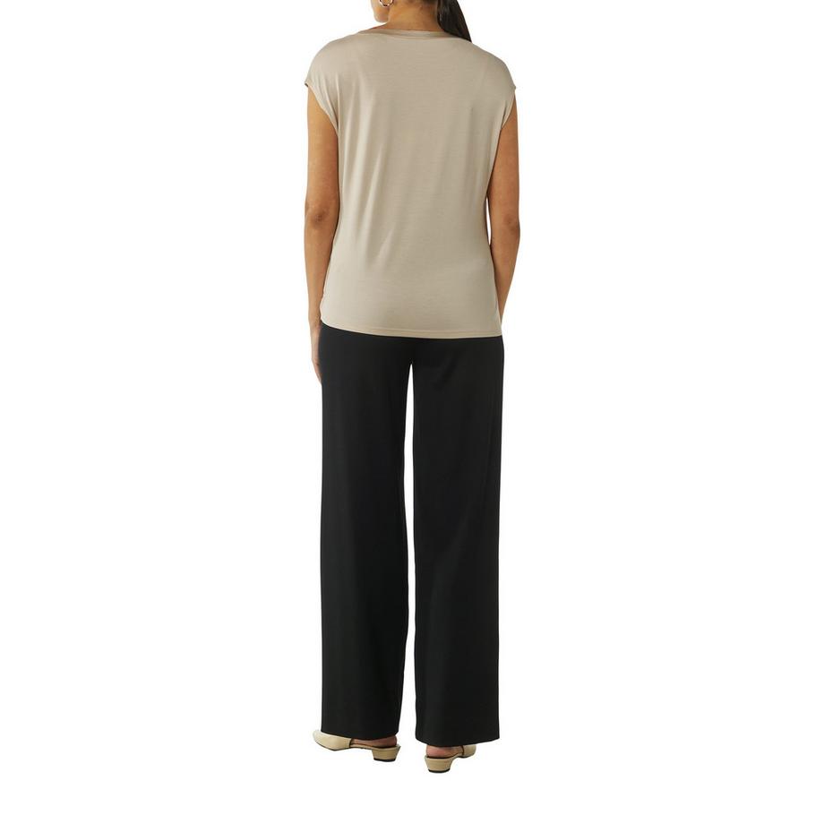 Comma T-shirt Col Rond Manches Courtes  