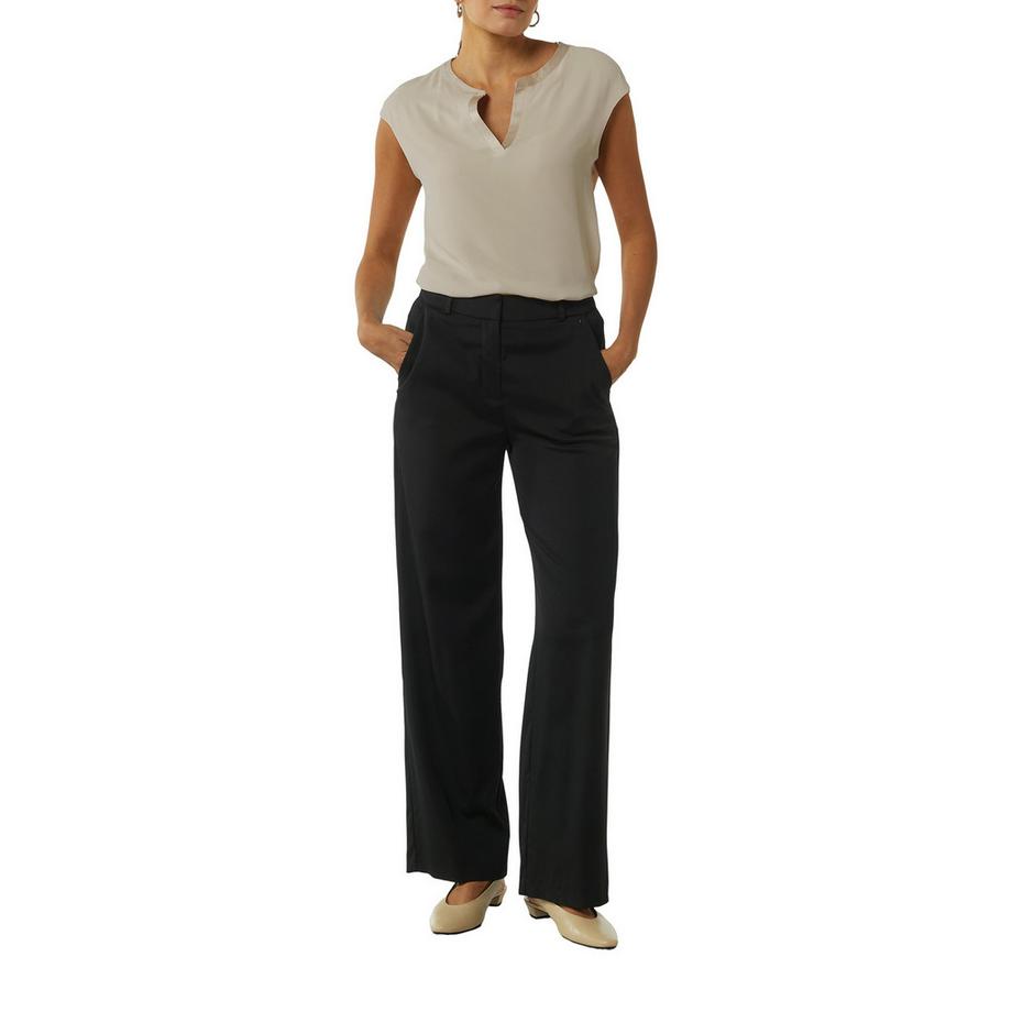 Comma T-shirt Col Rond Manches Courtes  