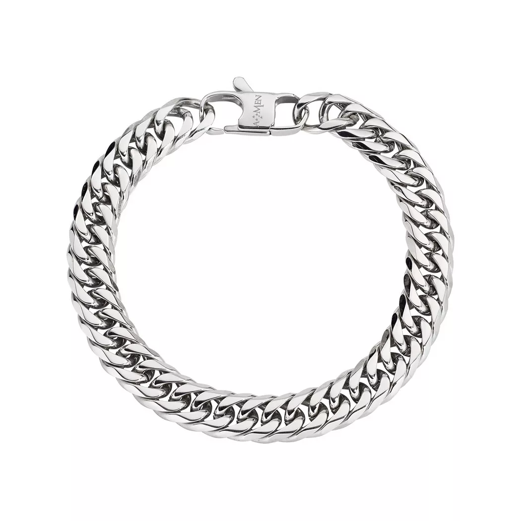 Amen - Armband, Men Steel, 21cm, Silber