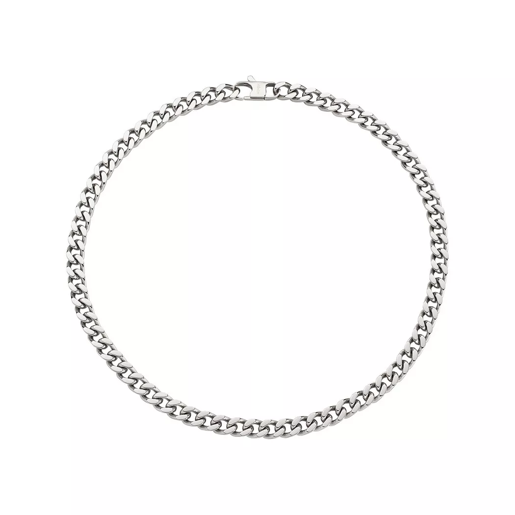 Amen - Halskette, Men Steel, 50 CM, Silber 2