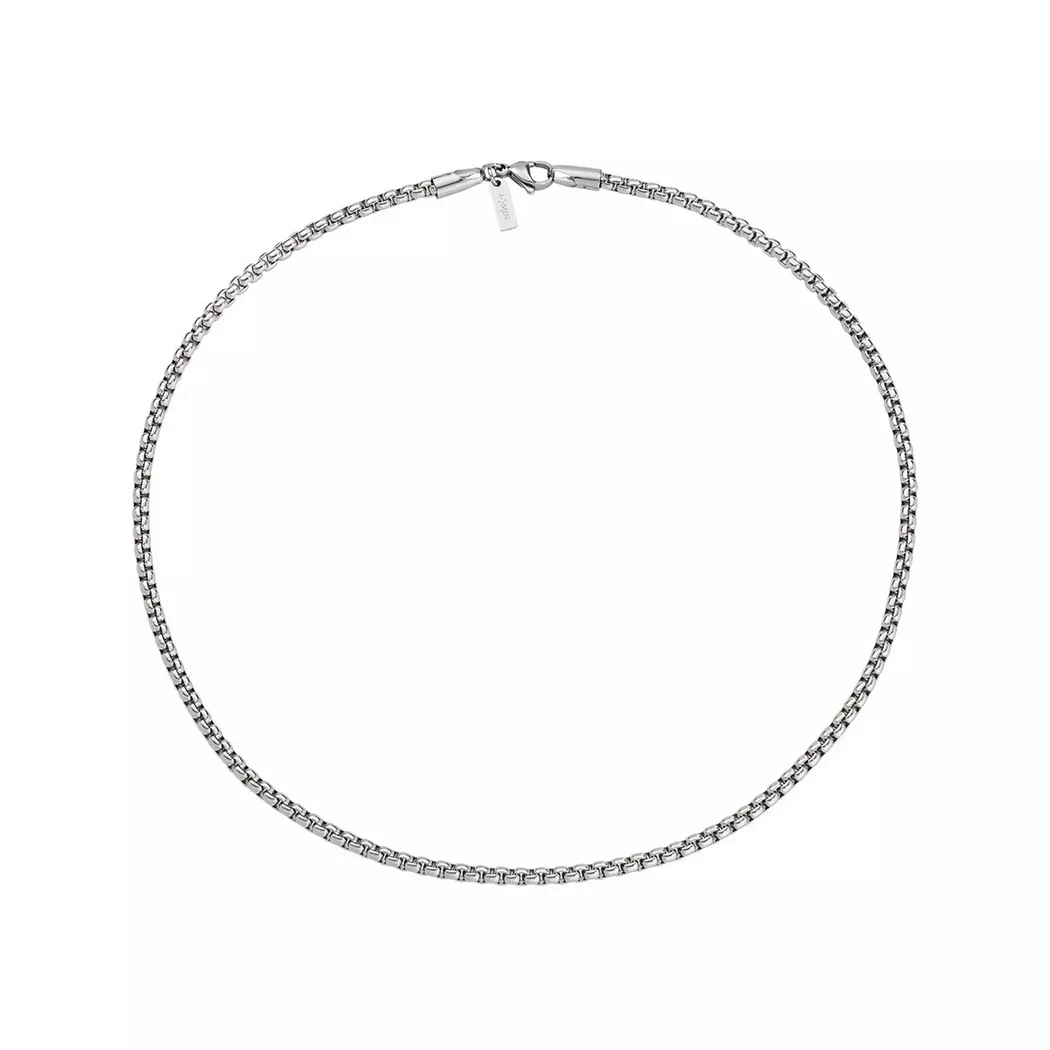 Amen - Halskette, Men Steel, 50 CM, Silber
