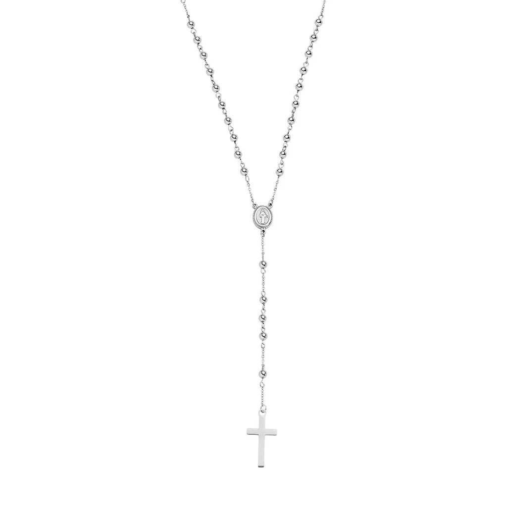 Amen - Halskette, Men Steel, 51cm, Silber