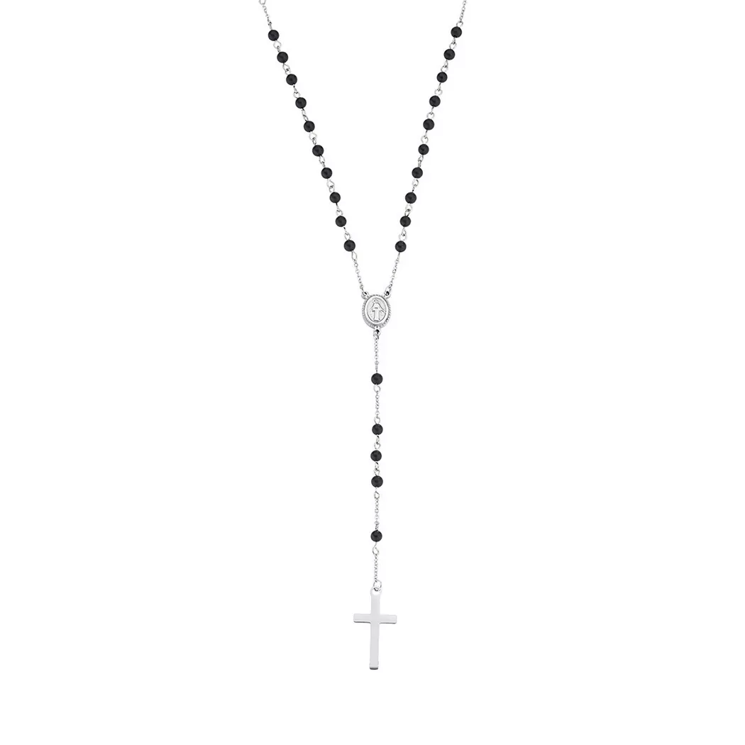 Amen - Halskette, Men Steel, 51cm, Silber 2