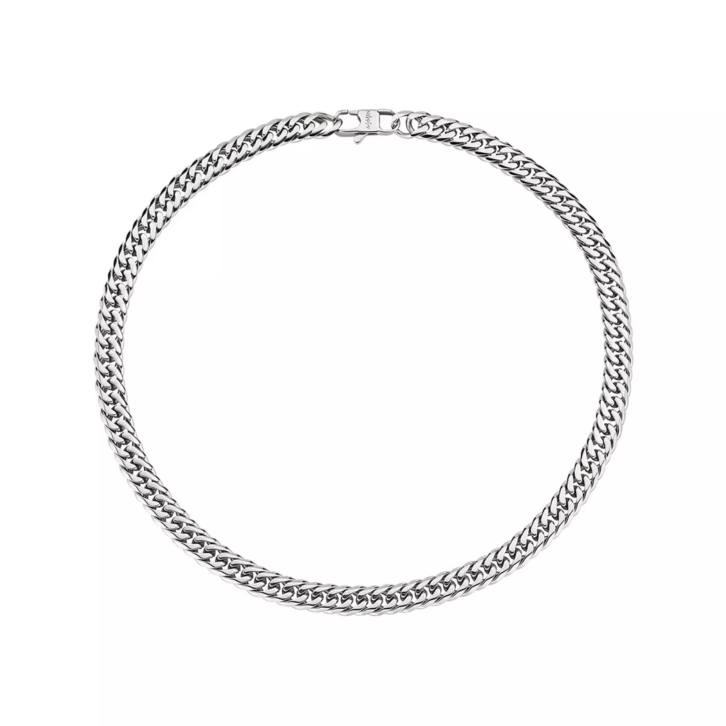 Amen - Halskette, Men Steel, 50.5CM, Silber