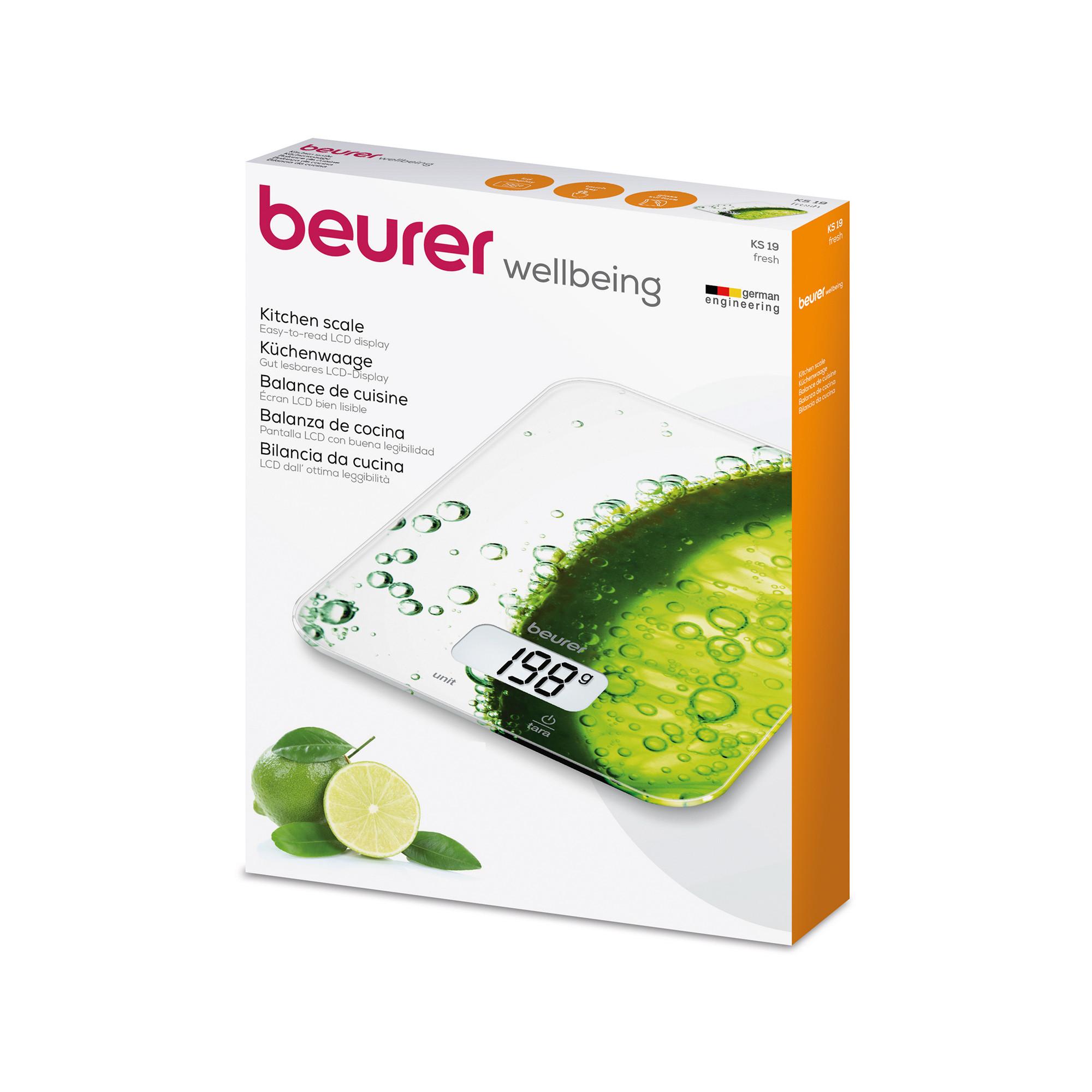 beurer Balance de cuisine numérique KS19 Fresh 