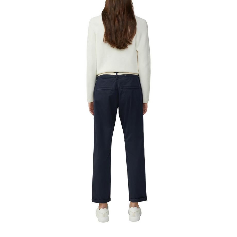 S. Oliver Red Label Pantalon Chino avec Ceinture Tressée  